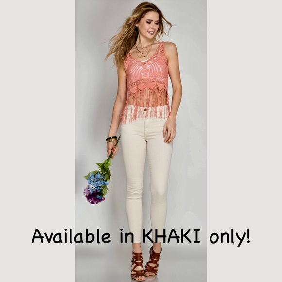 "Cath" Strappy Maxi w Crochet Lace Removable Top - Picture 5 of 6